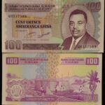 BURUNDI 100 FRANCS