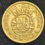 3 ESCUDO PORTUGUESE INDIA