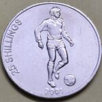 SOMALIA 25 SHILLINGS SOCCER