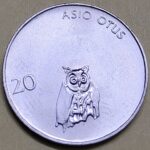 SLOVENIA 20 STOTINOV OWL