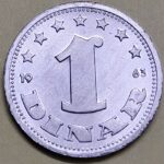 YUGOSLAVIA 1 DINAR 1963
