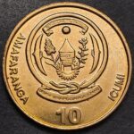 RWANDA 10 FRANCS 2009