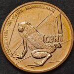 SEYCHELLES 1 CENT FROG