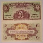 BRITISH ARMED FORCES 1 POUND