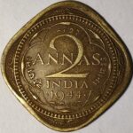 2 ANNAS GEORGE VI BRASS