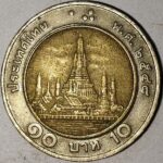 THAILAND 10 BAHT BI METAL