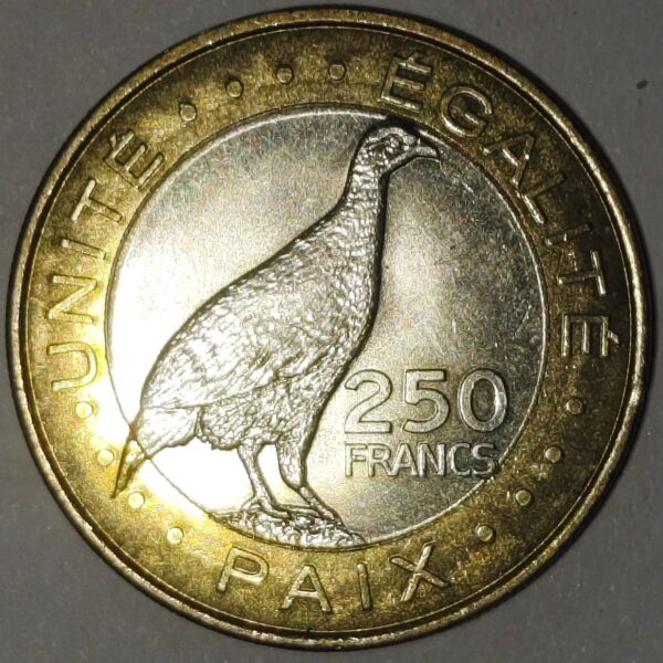 DIJIBOUTI 250 FRANCS