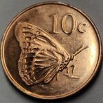 TOKELAU 10 C BUTTERFLY