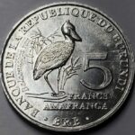 BURUNDI 5 FRANC SHOE BILLED