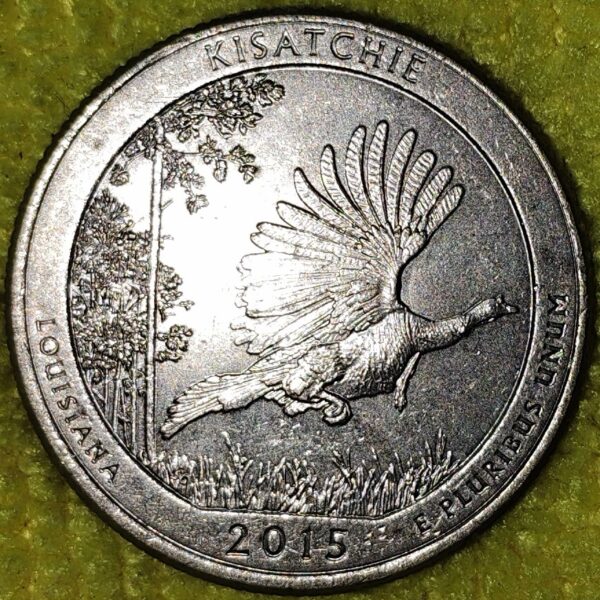 US PQ 1/4 DOLLAR KISATCHIE