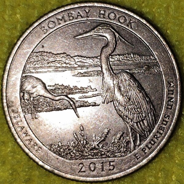 US PQ 1/4 DOLLAR BOMBAY HOOK