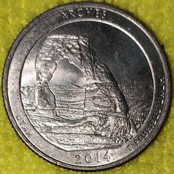 US PQ 1/4 DOLLAR ARCHES