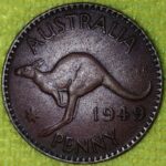 AUSTRALIA PENNY GVI KANGAROO