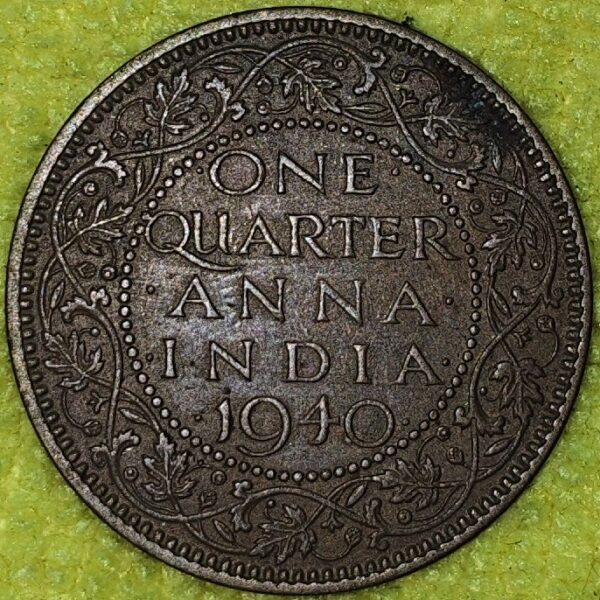1940 ONE QUARTER ANNA GEORGE VI