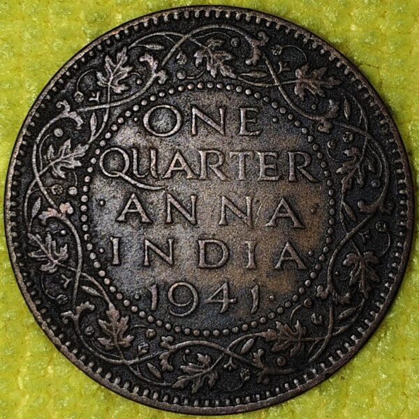 1941 ONE QUARTER ANNA GEORGE VI