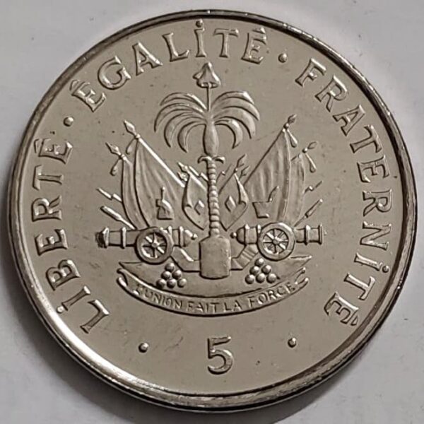 HAITI 5 CENTIMES 1997