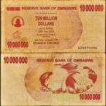 ZIMBABWE 10000000 DOLLARS