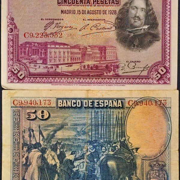 50 PESETAS SPAIN