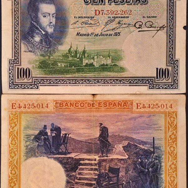 100 PESETAS SPAIN
