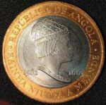 ANGOLA 20 KWANZA BI-METAL - Image 2