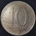 ANGOLA 10 KWANZAS 1975