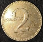 ANGOLA 2 KWANZAS