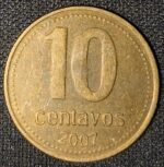 ARGENTINA 10 CENTAVOS BR