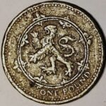 ONE POUND UK - SCOTTISH LION