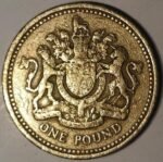 ONE POUND UK - ROYAL ARMS