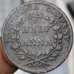 1835 HALF ANNA EAST INDIA COMPANY