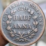 1835 HALF ANNA EAST INDIA COMPANY