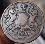 1835 HALF ANNA EAST INDIA COMPANY - Image 2