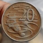 AUSTRALIA 20 CENTS 2ND PORTRAIT