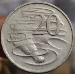 AUSTRALIA 20 CENTS 4TH PORTRAIT