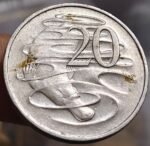 AUSTRALIA 20 CENTS 3RD PORTRAIT