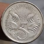AUSTRALIA 5 CENTS 6TH PORTRAIT