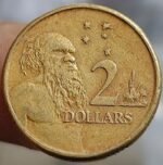 AUSTRALIA 2 DOLLARS  4TH PORTRAIT