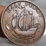 UK HALF PENNY G VI