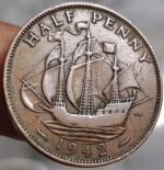 UK HALF PENNY G VI