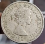 UK HALF CROWN EZ 1ST PORTRAIT - Image 2